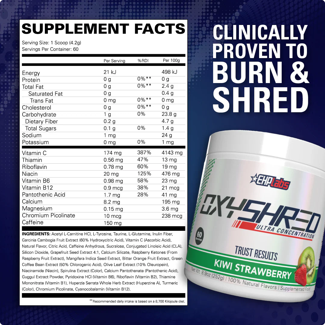 EHP Labs | OxyShred Ultra
