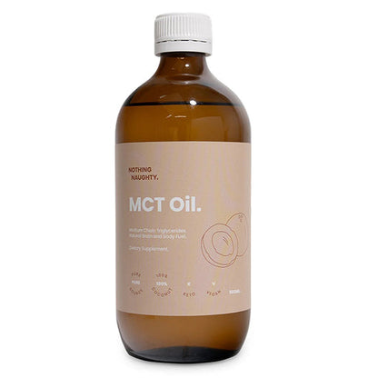 Nothing Naughty | MCT Oil Pure Coconut 500ml Keto & Low-Carb