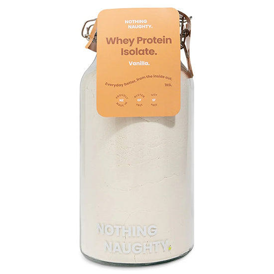 Nothing Naughty | NZ Whey Protein Isolate - 1kg Jar