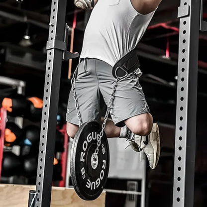 Weight Lifting Belt With Chain
