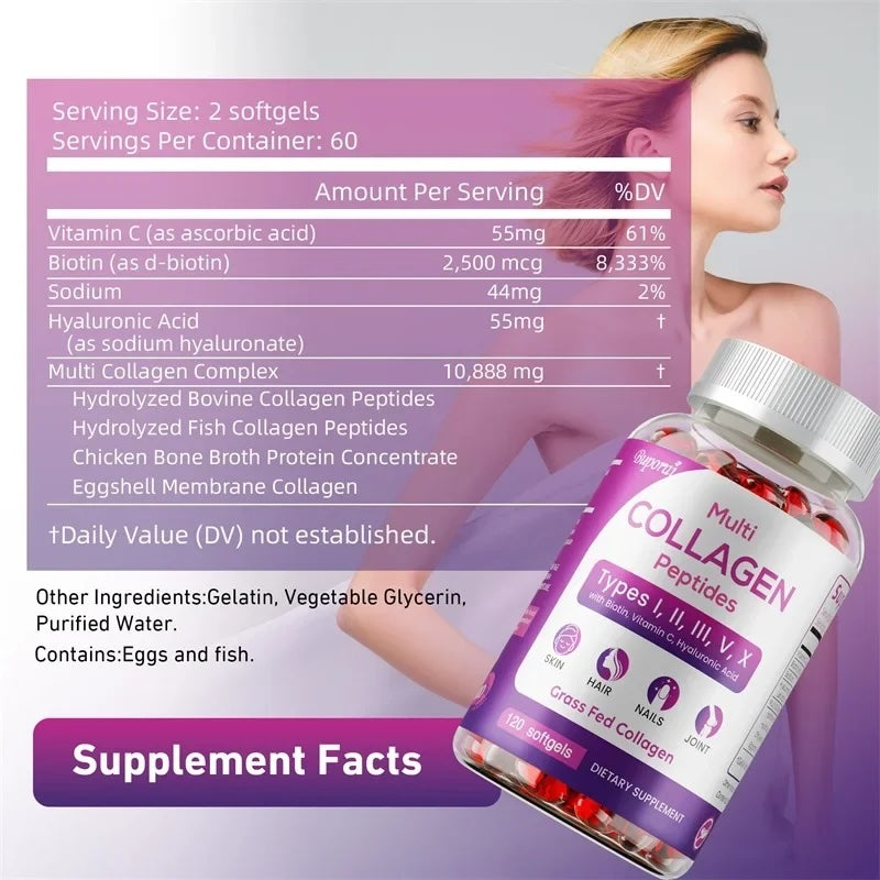 Collagen Peptides 120 Caps