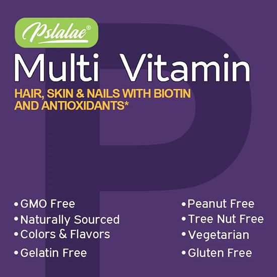 Multivitamin Gummies from USA- with Vitamins and Minerals - Enhances Energy Levels, Immune Support, Antioxidant
