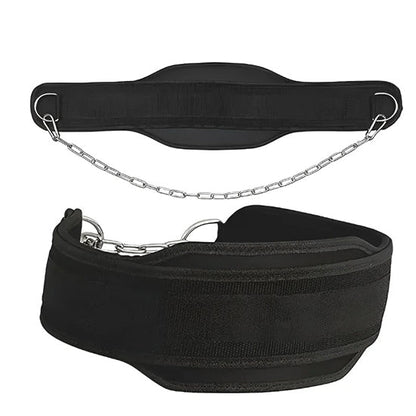 Weight Lifting Belt With Chain
