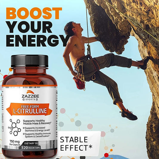 L-Citrulline - Healthy Muscle Building, Energy, Strength, Immune System Support