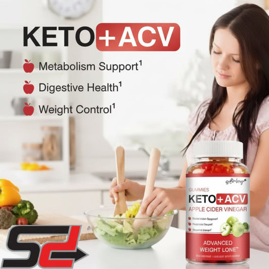 Keto Gummies for metabolism support, digestive health and weight control. Available at Supplements Direct, Whangarei.