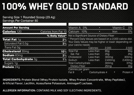 Gold Standard Whey - Supplements Direct®